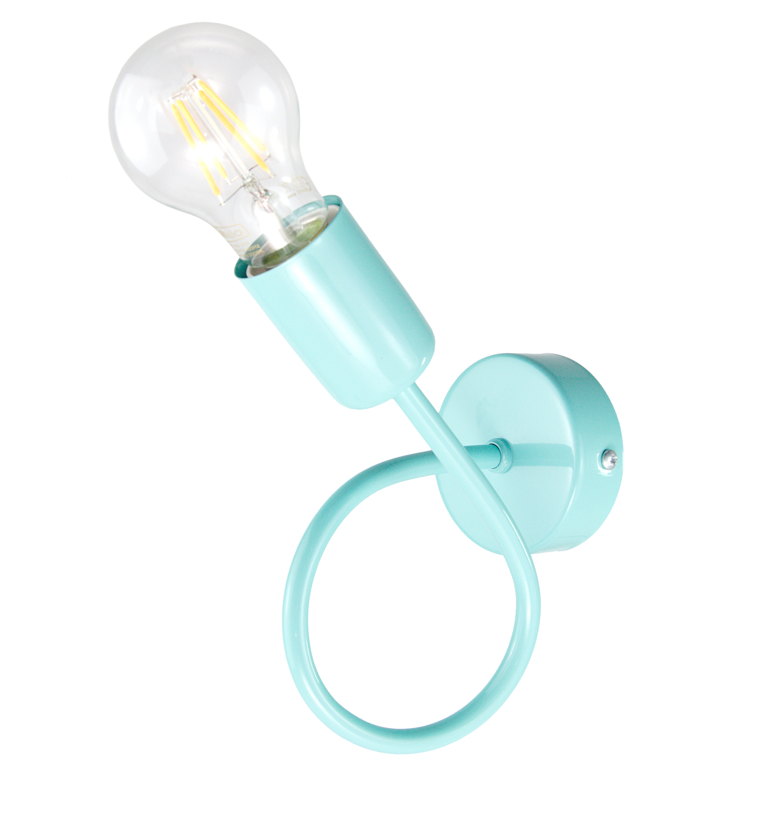 Kinkiet turkus loft pastel kopia 1